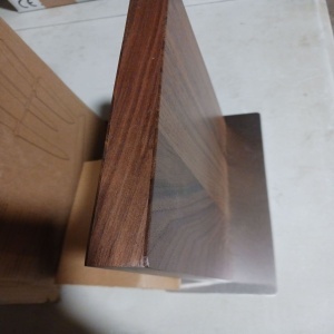Navaris suport magnetic dublu cutite, lemn nuc/otel inoxidabil, 25x23x10 cm, suprafata magnetica 22.5x22x2.5 cm, 1506g, baza anti-alunecare - Verificat B · Re-Bloom - Img 6