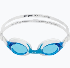 Ochelari inot copii Nike Lil Swoosh, alb, Resigilat, Grad A - Img 3