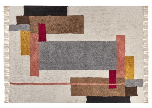 Produs Resigilat Covor Re-Bloom Niksar, textil, 140x200 cm, multicolor - Verificat A