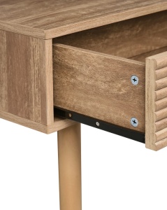 Produs Resigilat Masa consola Re-Bloom Ronge, MDF/pin/fier, 120x45x80 cm, 20 kg, natur - Verificat A - Img 5