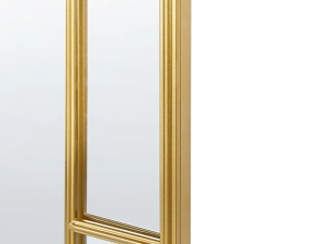 Produs Resigilat Oglinda de perete Re-Bloom Crosses, metal/sticla, 60x3x170 cm, auriu - Verificat A - Img 4