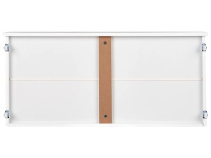 Produs Resigilat Set 2 sertare de depozitare pentru pat Re-Bloom Epaney, MDF, 99x45x22 cm, alb - Verificat A - Img 3