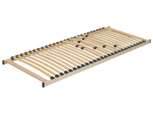 Produs Resigilat Somiera cu sipci Re-Bloom Vouziers, 80x200 cm, 30 lamele, lemn fag/mesteacan, 100 kg, maro - Verificat A