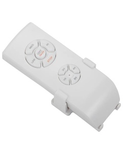 Produs Resigilat Ventilator de tavan cu lumina Re-Bloom Ibar, fier/acrilic, 50x50x55 cm, LED SMD 2835 2880lm 3 temp culoare, 3 viteze, telecomanda, IP20, alb/transparent/argintiu - Verificat A - Img 6