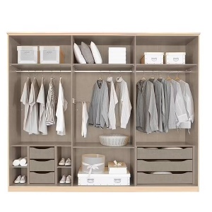 Rauch set 3 sertare dressing 88x57x45 cm, PAL imprimat lacuit, aspect in natural, montaj reglabil - Verificat A · Re-Bloom - Img 4