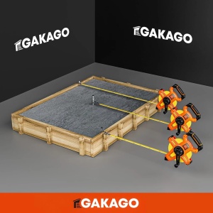 Ruleta Profesionala Gakago, 30m cu Sistem de Transmisie 3:1 - Img 5