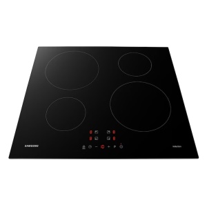 Samsung NZ64M3NM1BB/UR plita incorporabila inductie, 4 zone gatit, 7200W, touch screen, oprire automata, protectie copii, afisaj LED, 59x52x5.7cm, 10.6kg, sticla ceramica neagra - Verificat A · Re-Bloom - Img 2