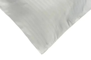 Set husa pilota + fata de perna, satin bumbac 100%, 135x200 cm + 80x80 cm, verde salvie - Verificat A · Re-Bloom - Img 4