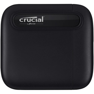 SSD extern Crucial X6, 2TB, 2.5", USB 3.0, Negru, Resigilat, Grad A