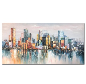 Tablou decorativ canvas, 50x120 cm, panza/lemn, format panoramic, multicolor - Verificat A · Re-Bloom