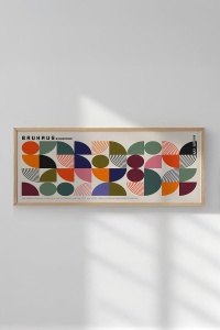 Tablou decorativ MDF/lemn masiv, 33x70 cm, MDF 2.7mm, cadru lemn masiv 2 cm, imprimare digitala, multicolor - Verificat A · Re-Bloom