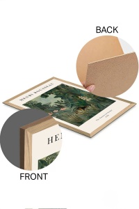 Tablou decorativ Re-Bloom, MDF, multicolor, 33 x 48 cm - Img 3