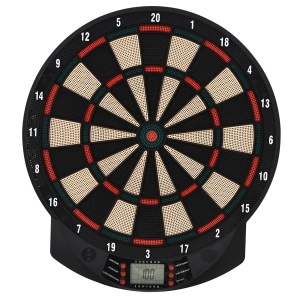 Tinta electronica darts 44x39.5x2.2 cm, 26 jocuri, 8 jucatori, ecran LCD, efecte sonore, PP, multicolor - Verificat A · Re-Bloom