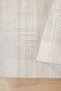 Traversa, polipropilena/poliester, 120x300 cm, 6.5 kg, tesuta la masina, bej - Verificat A · Re-Bloom - Img 3