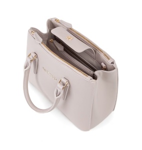 Valentino Bags, Geanta tote cu bareta ajustabila, Bej, Resigilat, Grad A - Img 4