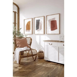 Wallxpert set 3 tablouri decorative inramate, 3x33x48 cm, MDF 100%, cadru lemn masiv 2 cm, imprimare digitala, multicolor - Verificat A · Re-Bloom - Img 2