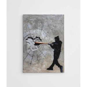 Wallxpert tablou decorativ canvas, 70x100 cm, 50% bumbac/50% poliester, imprimare digitala, cadru lemn 2x3 cm, multicolor - Verificat A · Re-Bloom - Img 4