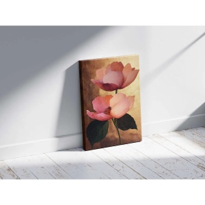 Wallxpert tablou decorativ canvas, 70x100 cm, panza 100% grosime 3mm, rama lemn pin 100%, carlige preinstalate, multicolor - Verificat A · Re-Bloom - Img 2