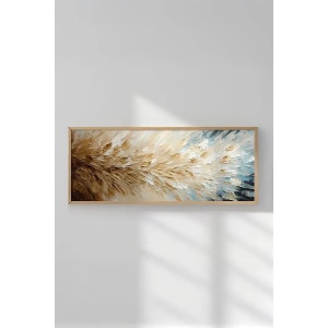 Wallxpert tablou decorativ inramat, 50x120 cm, MDF 2.7mm, cadru lemn masiv 2 cm, imprimare digitala, format panoramic, multicolor - Verificat A · Re-Bloom