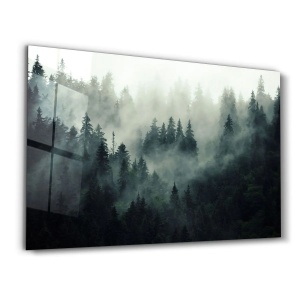 Wallxpert tablou decorativ pe sticla temperata, 70x110 cm, sticla 100% grosime 4mm, imprimare UV, multicolor - Verificat A · Re-Bloom