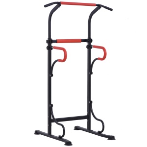 Bara pentru tractiuni Re-Bloom, reglabila, otel/polipropilena, rosu/negru, 98 x 84 x 171-219 cm, Resigilat, Grad A