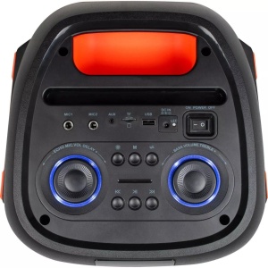 Boxa portabila Ibiza Sound, COLUMBA80, 600W, Bluetooth, USB, microSD, AUX si MIC, negru, Resigilat, Grad A - Img 2