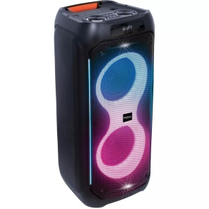 Boxa portabila Ibiza Sound, COLUMBA80, 800W, Bluetooth, USB, microSD, AUX si MIC, negru, Resigilat, Grad A - Img 3