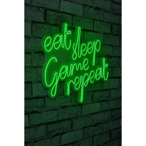 Decor de perete Re-Bloom, LED, PVC, alb/verde, 51 x 40 x 2 cm - Img 4