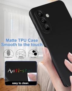 Husa de protectie Samsung Silicone Case pentru Galaxy A56, Black, Resigilat, Grad A - Img 2