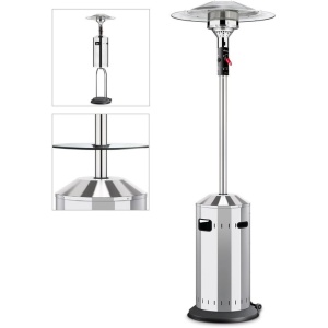 Incalzitor pentru terasa Enders Elegance pe GPL, din inox, incalzire: 8 kW, Resigilat, Grad A - Img 3
