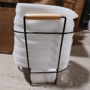 Navaris dozator bauturi sticla sodocalcica cu suport/robinet otel inoxidabil, 5L, recipient Ø9.5x27cm, total 21x18.5x34.5cm, capac filet anti-insecte, transparent - Verificat A · Re-Bloom - Img 5