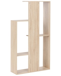 Produs Resigilat Biblioteca cu 3 niveluri Re-Bloom Kahntah, PAL, 60x29x163 cm, 3 rafturi, natur - Verificat A - Img 6