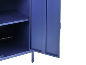 Produs Resigilat Dulap bucatarie exterior Re-Bloom Vilama, otel/inox, 80x50x90 cm, rezistenta UV, albastru inchis - Verificat A - Img 3
