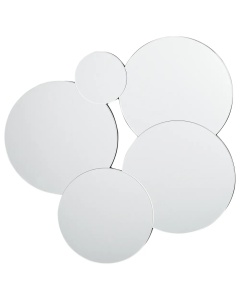 Produs Resigilat Oglinda de perete Re-Bloom Clais, sticla/MDF, 82x2x80 cm, forma neregulata, verticala - Verificat A