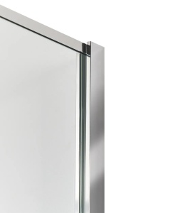 Produs Resigilat Paravan de dus Re-Bloom Waspam, 100x190 cm, sticla securizata 6mm, aluminiu/inox, usa reversibila, argintiu - Verificat A - Img 6