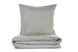 Set husa pilota + 2 fete de perna, bumbac ranforce 100%, 200x200 cm + 2x80x80 cm, verde salvie - Verificat A · Re-Bloom - Img 3