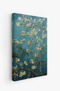 Set tablouri decorative Re-Bloom, 3 piese, panza/lemn, multicolor, 50 x 70 cm - Img 4