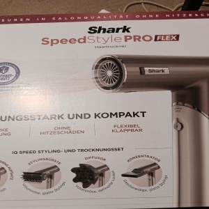 Shark SpeedStyle Pro Flex HD542EU uscator de par 1750W, 4 trepte temperatura, 3 viteze, ionizare, Scalp Shield, 4 accesorii, maner pliabil, Mokka/Silver - Verificat A · Re-Bloom - Img 6