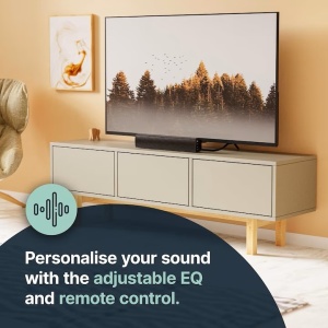 Soundbar Majority, Bowfell, Bluetooth, PC, Wireless, AUX, 50 W, negru, Resigilat, Grad A - Img 3