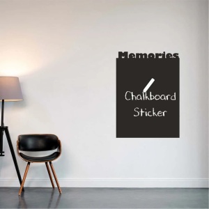 Sticker autoadeziv Re-Bloom, vinil, negru/alb, 50 x 70 cm - Img 3