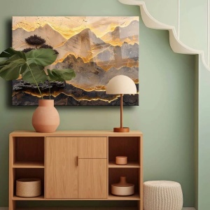 Tablou decorativ pe sticla securizata 70x100 cm, multicolor - Verificat A · Re-Bloom - Img 3