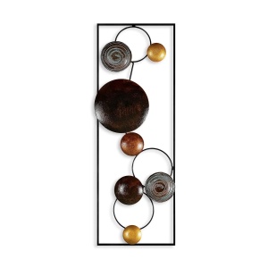 Wallxpert decor de perete metal, 32x90x4 cm, multicolor - Verificat A · Re-Bloom