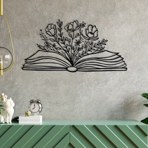 Wallxpert decor de perete metal, 68x34 cm, grosime 1.2mm, negru - Verificat A · Re-Bloom - Img 4