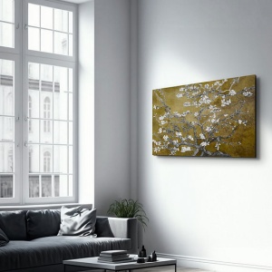 Wallxpert tablou decorativ pe sticla securizata, 46x72 cm, multicolor - Verificat A · Re-Bloom - Img 2