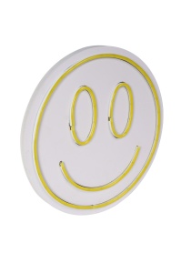 Decor de perete LED neon PVC 27 cm, benzi flexibile, 36W 12V, IP67, cablu 375 cm, adaptor inclus, alb/galben - Verificat A · Re-Bloom - Img 6