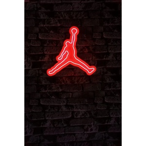Decor de perete Re-Bloom, LED, plastic, alb/rosu, 42 x 40 x 2 cm - Img 3