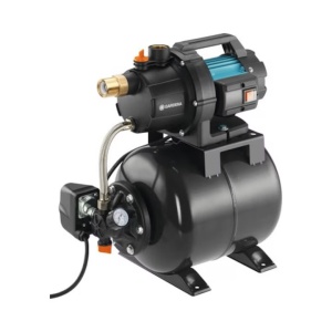 Gardena hidrofor cu rezervor 800W, 3700 l/h, H 41 m, 4.1 bar, rezervor 19L, IPX4, cablu 1.5 m, otel/plastic - Verificat A · Re-Bloom