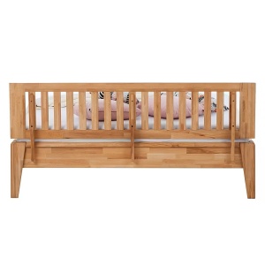 LayaWOOD cadru pat 180x200 cm, lemn masiv fag uleiat, inaltime 92 cm, natur - Verificat A · Re-Bloom - Img 5