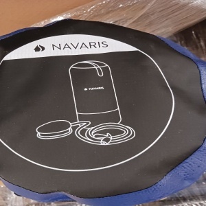 Navaris dus camping cu pompa de picior, PVC, 11L, Negru - Verificat A · Re-Bloom - Img 6