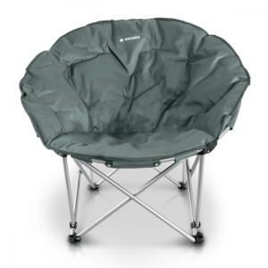 Navaris scaun pliabil de exterior, captusit, max 150kg, 84x22x21cm, Gri - Verificat A · Re-Bloom - Img 4